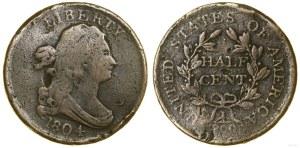 United States of America (USA), 1/2 cent, 1804