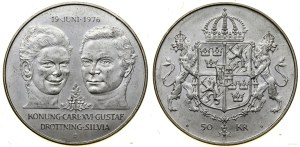 Sweden, 50 kroner, 1976, Eskilstuna