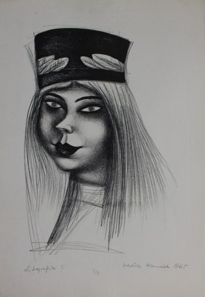 Waclaw Kondek, Portrait II, 1965