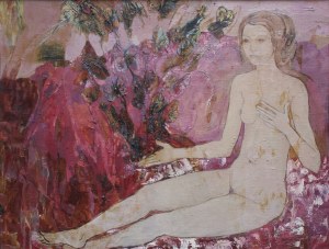 Halina [Helena] Korbik, Nude in Red