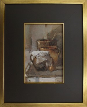 Joseph Panfil, Still Life with Pitchers
