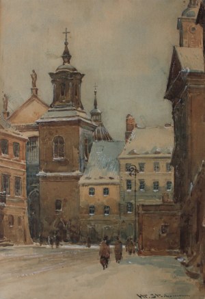 W. Stachowicz(Wladyslaw Chmielinski), Warsaw. Old Town