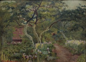 Victor Strubinski (first half of the 20th century), In the garden