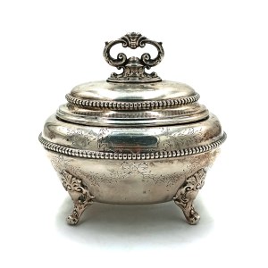 Eclectic sugar bowl(Germany, early 20th century).