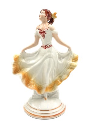 Figurine of a Young Dancer(Katowice, l.70s of the 20th century).
