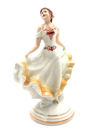 Figurine of a Young Dancer(Katowice, l.70s of the 20th century).