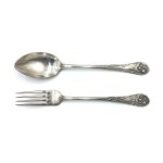 Spoon and fork-design Irys(Warsaw, ca.1920)