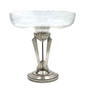 Art déco platter(Lviv, l.30s of the 20th century).