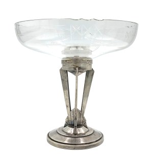 Art déco platter(Lviv, l.30s of the 20th century).