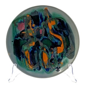 Decorative plate(Circle, l.60/70s 20th century).
