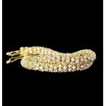14K YELLOW GOLD TENNIS BRACELET WITH ROUND BRILLIANT-CUT LAB-GROWN DIAMONDS