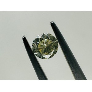 PRÍRODNÝ DIAMANT 0.42 GANCY YELLOW - SI2 - C40701-7