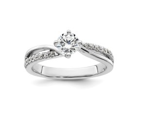 7.62 GR GOLD RING WITH NATURAL DIAMONDS - 1042 NAT 18K
