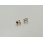 NATURAL POLISHED DIAMOND 0.41 LIGHT YELLOW BROWN - I1 - C30803-4B