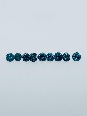 NATURAL POLISHED DIAMOND 0.2 FANCY INTENSE BLUE* - I1 - AI30701-4