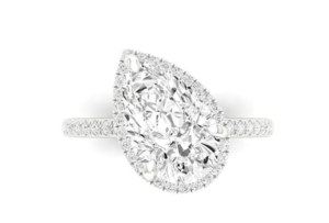 LABGROWN DROP DIAMOND RING - 477 LG