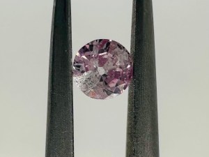 NATURAL POLISHED DIAMOND 0.12 FANCY PURPLE - I3 - AM40301-7-LC