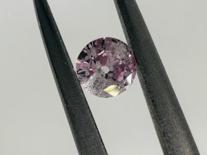 NATURAL POLISHED DIAMOND 0.12 FANCY PURPLE - I3 - AM40301-7-LC