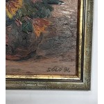Obraz Donald Solo, 1991, kwiaty, 26x23 cm