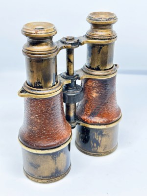 French pre-war (WWI) A. Tubeuf binoculars in case