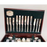 Large set of Viners Dubarry Classic cutlery in original case