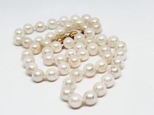 Akoya saltwater pearl necklace