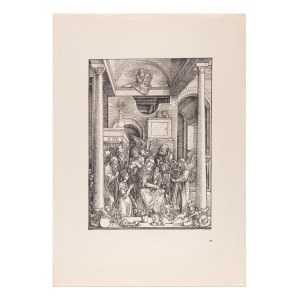 ALBRECHT DÜRER (GERMANY / GERMAN 1471 - 1528) - Mary's Worship