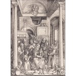 ALBRECHT DÜRER (GERMANY / GERMAN 1471 - 1528) - Mary's Worship