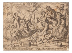 MAARTEN JACOBSZ VAN HEEMSKERCK (NETHERLANDS / DUTCH 1498 - 1574) - Rijkdom is waardeloos na de dood De ellende van rijkdom