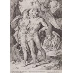 JAN HARMENSZ MULLER (NETHERLANDS / DUTCH 1571 - 1628) - Sine Cerere et Baccho friget Venus (according to Spranger)