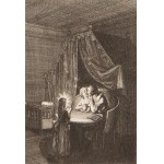 DANIEL CHODOWIECKI, DANIEL CHODOWIECKI, PIETER TANJÉ, ETIENNE JEAURAT (GERMANY / GERMAN, NETHERLANDS / DUTCH, FRANCE / FRENCH) - Bundle of 4 graphic sheets
