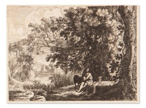 HERMANN VAN SWANEVELT (NETHERLANDS / DUTCH 1603 - 1655) - John the Baptist