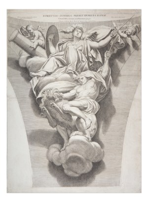 PIETRO DEL PÓ (ITALY / ITALIAN 1610 - 1692) - Victory (according to Domenichino)