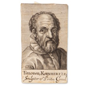 JOHANN HOFFMANN (GERMANY / GERMAN 1629 - 1698) - Theodor Kornhertz (Dirck Volckertszoon Coornhert)