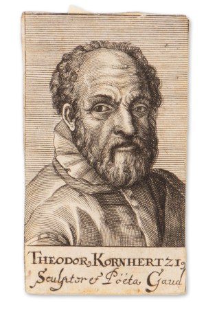 JOHANN HOFFMANN (GERMANY / GERMAN 1629 - 1698) - Theodor Kornhertz (Dirck Volckertszoon Coornhert)