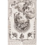 GOTTFRIED BERNHARD GOETZ (GERMANY / GERMAN 1708 - 1774) - 6 graphic sheets from the cycle Tugenden und Laster (Virtues and Vices)