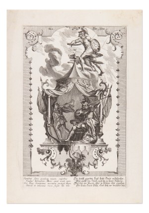 GOTTFRIED BERNHARD GOETZ (GERMANY / GERMAN 1708 - 1774) - 6 graphic sheets from the cycle 