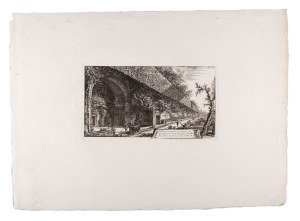 GIOVANNI BATTISTA PIRANESI (ITALY / ITALIAN 1720 - 1778) - Dimostrazione in grande di quella parte di sustruzioni chenella