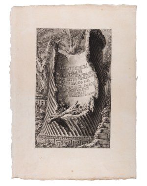 GIOVANNI BATTISTA PIRANESI (ITALY / ITALIAN 1720 - 1778) - Le Antichità romane di Giambattista Piranesi Architetto Veneziano