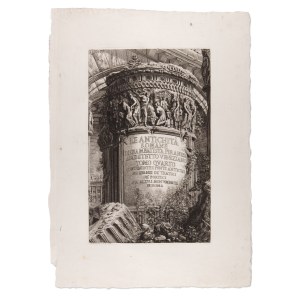 GIOVANNI BATTISTA PIRANESI (ITALY / ITALIAN 1720 - 1778) - Le antichità romane opera di Giambattista Piranesi architetto veneziano.