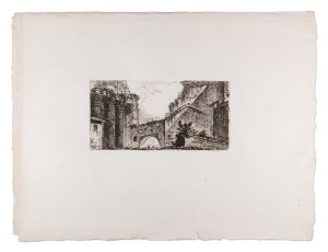 GIOVANNI BATTISTA PIRANESI (ITALY / ITALIAN 1720 - 1778) - Forum of Augustus