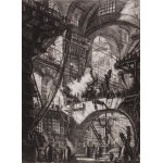 GIOVANNI BATTISTA PIRANESI (ITALY / ITALIAN 1720 - 1778) - Il fuoco fumante (The Big Leaf)