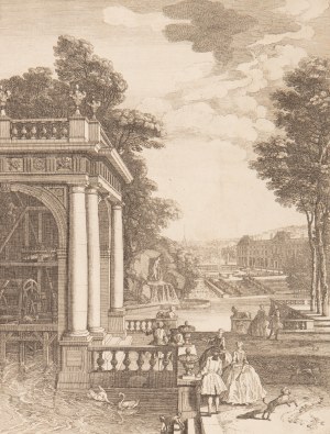 JEAN BAPTISTE RIGAUD (FRANCE / FRENCH 1700 - 1754) - Hydraulic Architecture