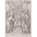 JOSEF BERGLER (CZECH / BOHEMIAN 1753 - 1829) - Coronation of the Virgin Mary and Child with Saints Peter, Augustine and Paul