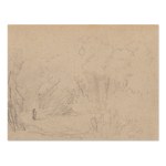 AUGUST BEDŘICH PIEPENHAGEN (CZECH / BOHEMIAN 1791 - 1868) - Studies of landscapes, portraits and pilgrims