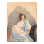 JOHANN ANDREAS ENGELHART (GERMANY / GERMAN 1801 - 1858) - Double-sided miniature