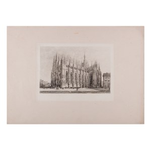 RUDOLF VON ALT (AFTER) (AUSTRIA / AUSTRIAN 1812 - 1905) - Milan Cathedral