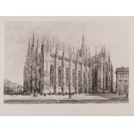 RUDOLF VON ALT (AFTER) (AUSTRIA / AUSTRIAN 1812 - 1905) - Milan Cathedral