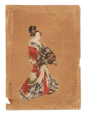 CHŌBUNSAI EISHI 鳥文斎 栄之 (JAPAN / JAPANESE 1756 - 1829) - Yuuichi