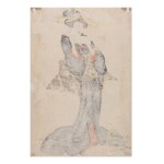 UTAGAWA TOYOKUNI 歌川 豊国 (JAPAN / JAPANESE 1769 - 1825) - Sawamura Tanosuke II as Courtesan Osono